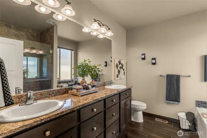 Primary bathroom