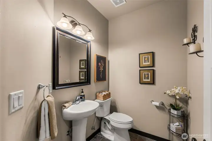 Powder bathroom