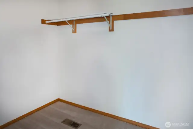 Walk in closet.