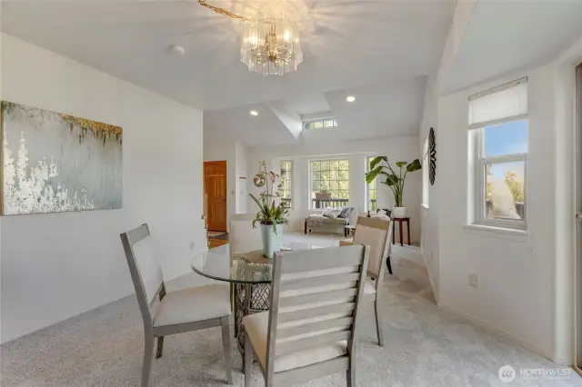 Dedicated dining area!