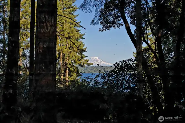 Gorgeous views from many areas of the property. This is standing at the corner of the RV carport