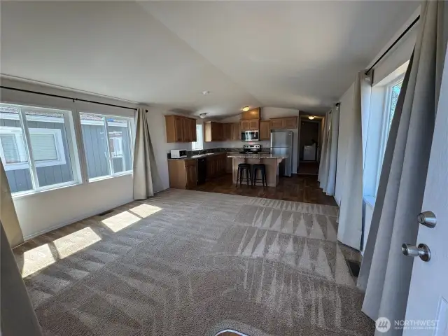 Wide Open Floor Plan.