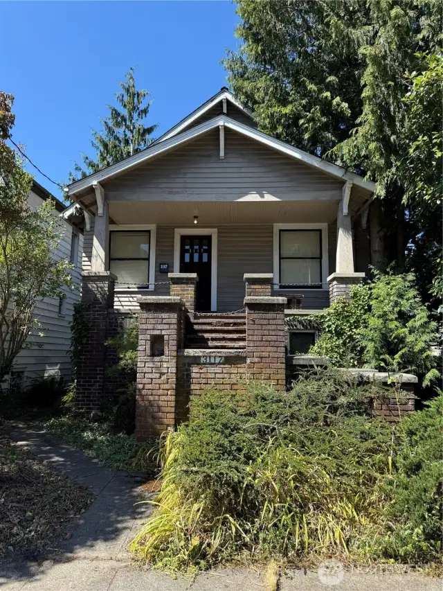 Front of the house