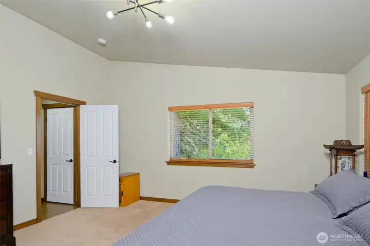 Another view of the spacious primary bedroom.