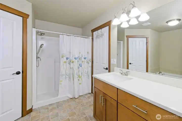 Another view of the primary ensuite bath.