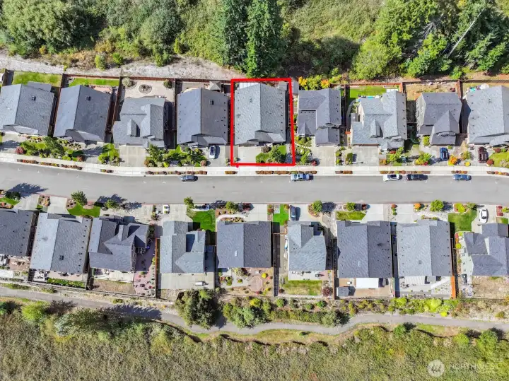 Armada Ave seen from above.