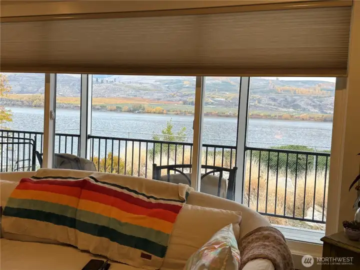 View of river from LR