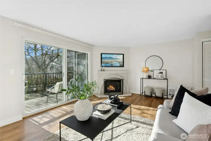 Another view of the living room.