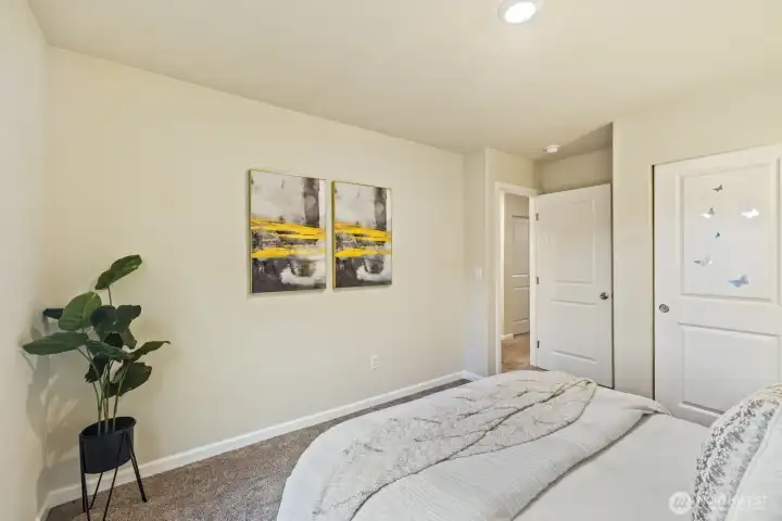 Another view of bedroom #3