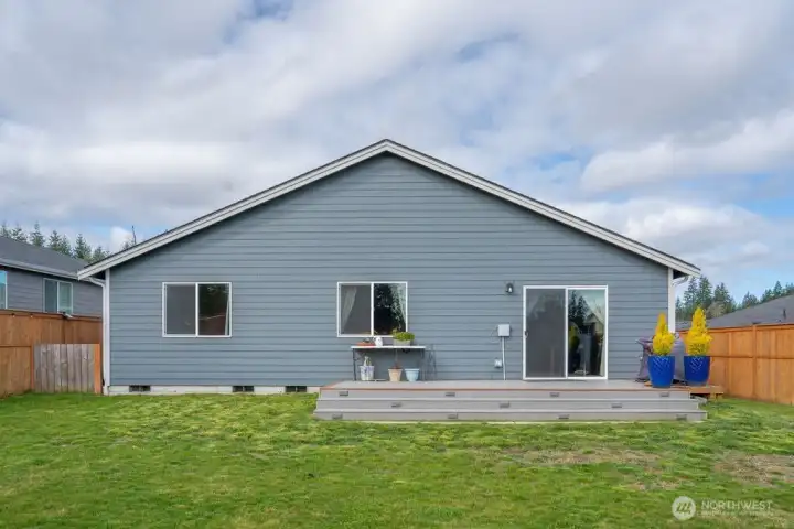 Huge Deck with Stair Lighting