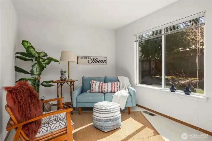 Light and bright living room