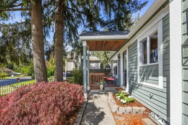 An adorable front porch welcomes you to this totally refurbished home in South Hill.