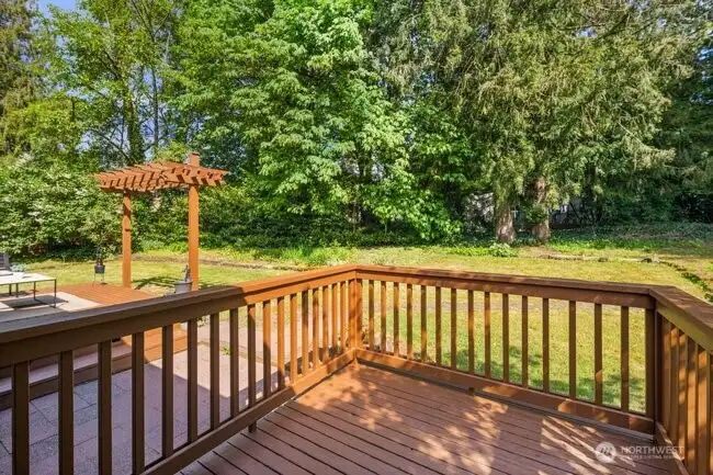 View from the deck off the primary bedroom.