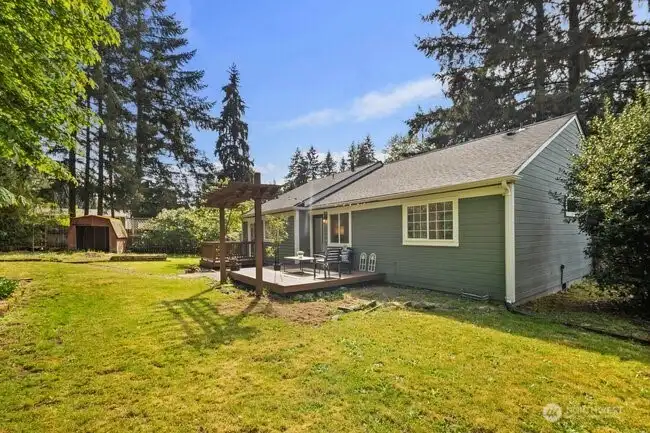 The huge (12,132 square feet) lot offers so much space to tailor your vision!