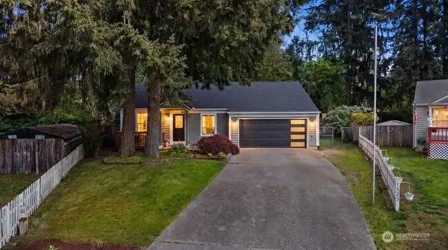 This could be your view as you pull into the driveway of your dream home.