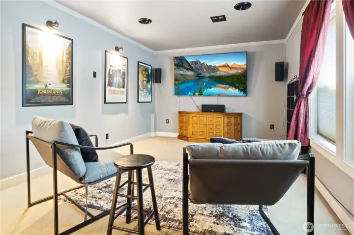 Your own dedicated theatre room.