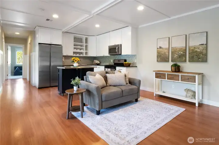 Second Kitchen located on the lower level.