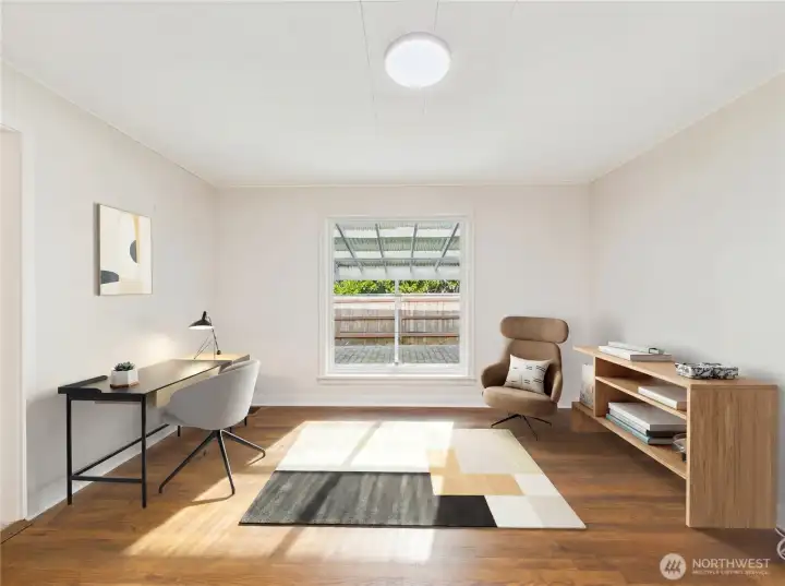 Virtually Staged Office