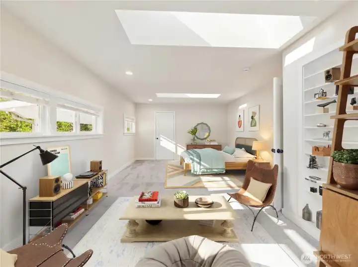 Virtually Staged Bedroom 2