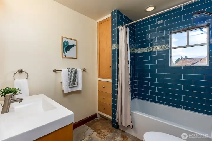 Remodeled full bath