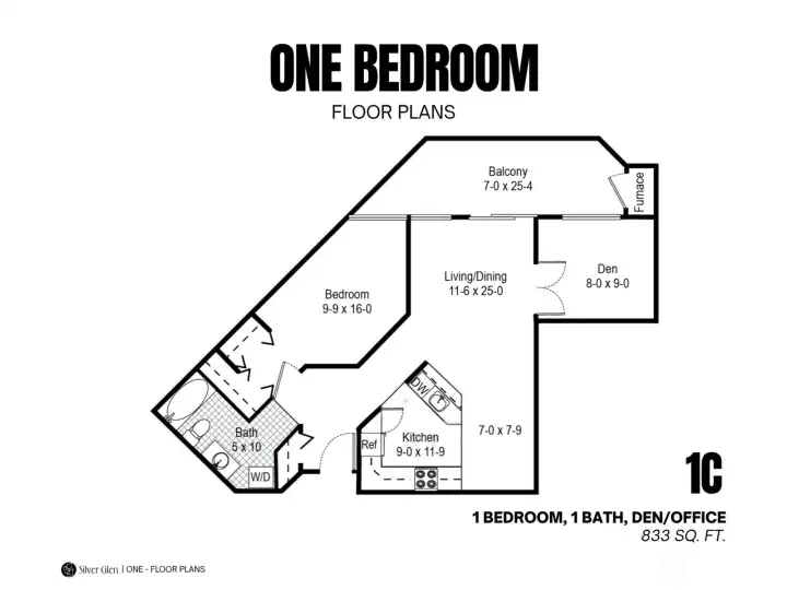 1C Floor Plan