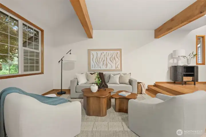 Comfortable living room offers a functional layout for conversation, relaxation, and everyday living. Comfortable living room offers a functional layout for conversation, relaxation, and everyday living.