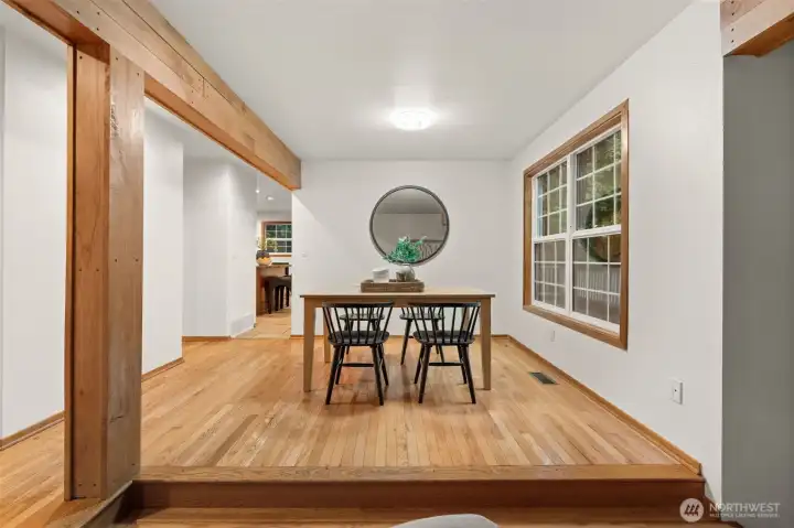 Dedicated dining space offers a comfortable setting for everyday meals and special gatherings. Dedicated dining space offers a comfortable setting for everyday meals and special gatherings.