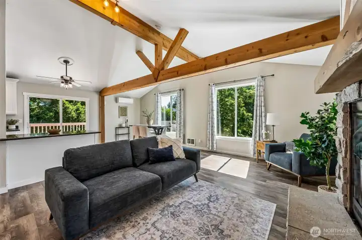Filled with natural light
