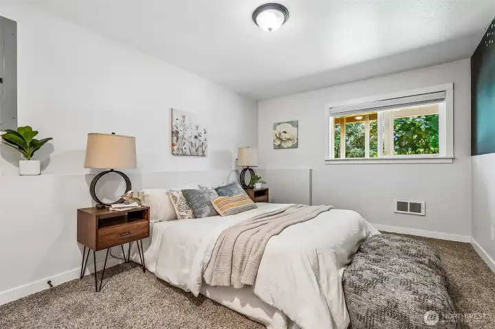 Lower level 4th bedroom