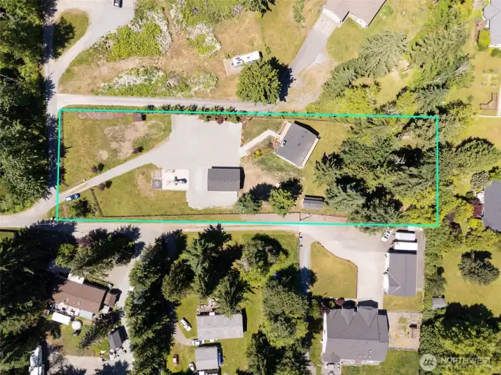 Approximate boundary lines