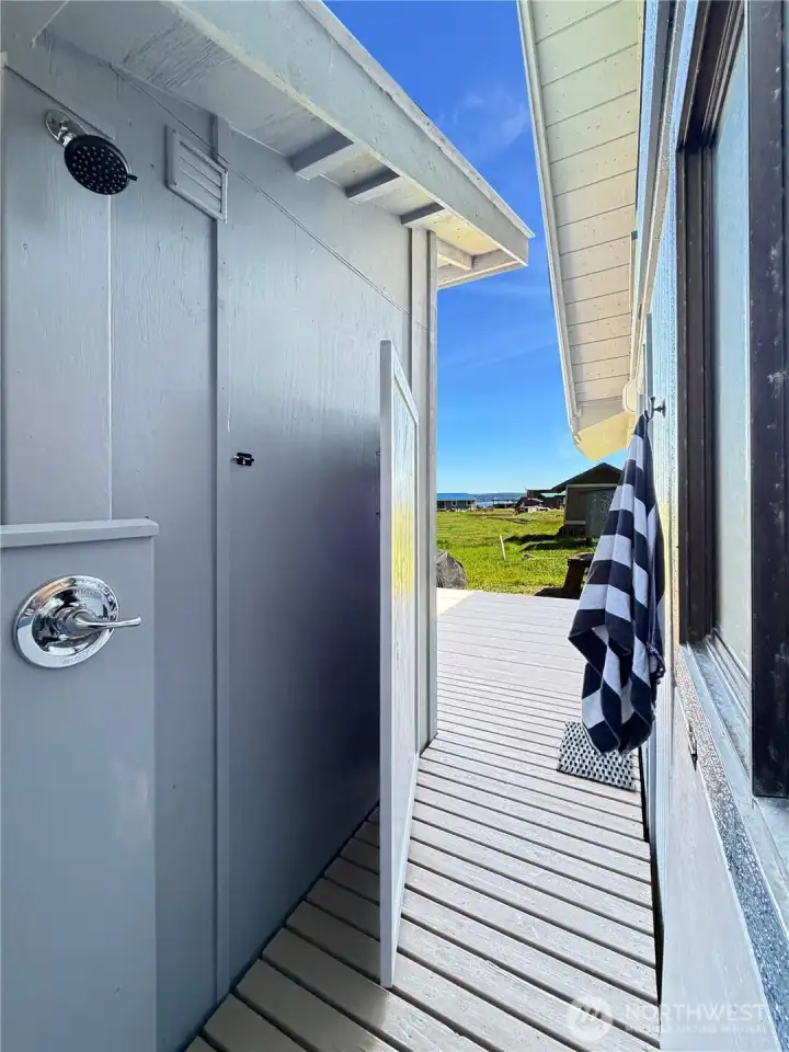 Outdoor shower