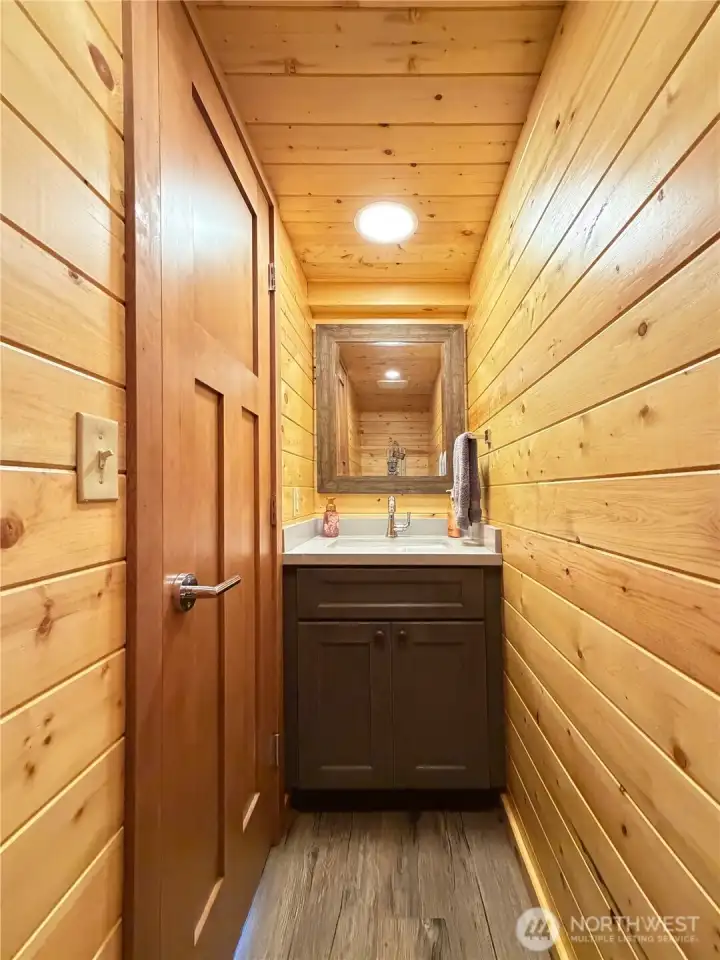 Bathroom in detached guest room