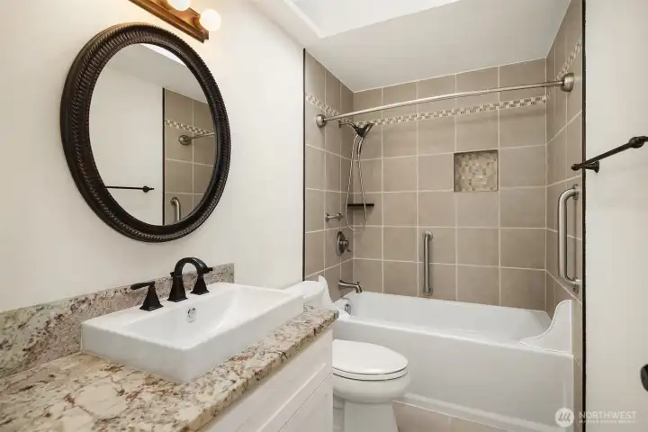 Hall bathroom