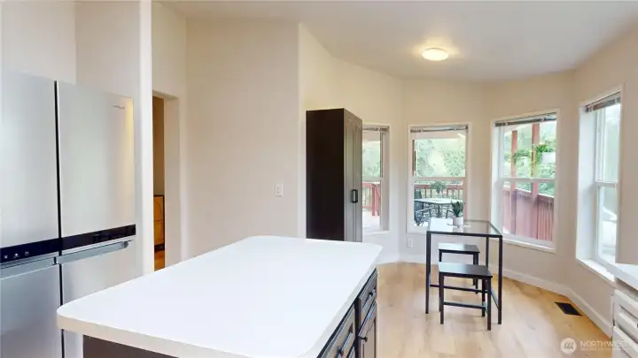 Breakfast Nook off kitchen