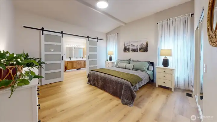 Spacious Primary Bedroom!