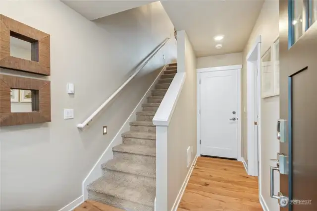 Photos are from a model home in the same community.