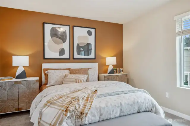 Photos are from a model home in the same community.