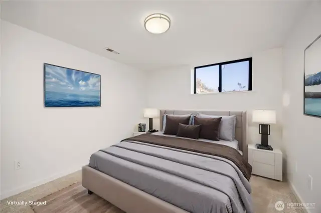 Guest Bedroom 2 - digitally staged