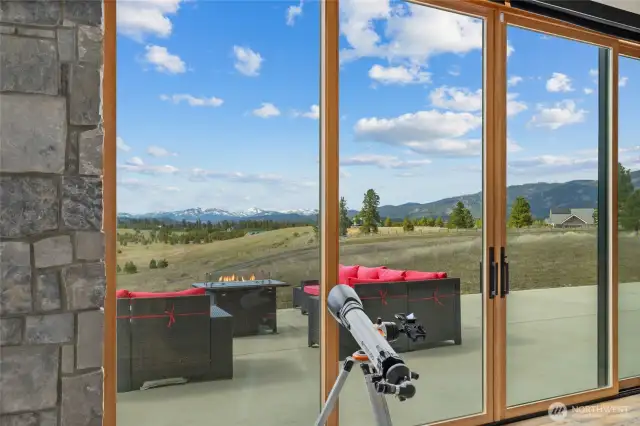 Imagine entertaining or relaxing on the patio surrounded with stunning views.