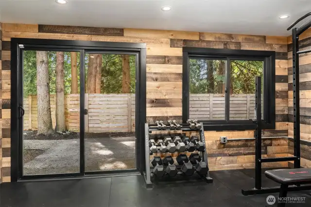 Gym or flex Room off of Rec Room