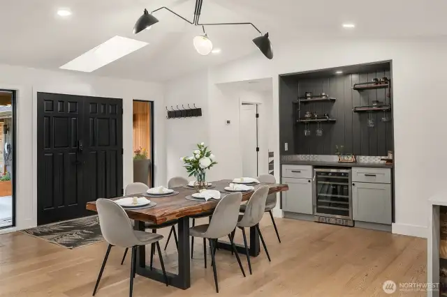 Open floor concept that flows and invites connection