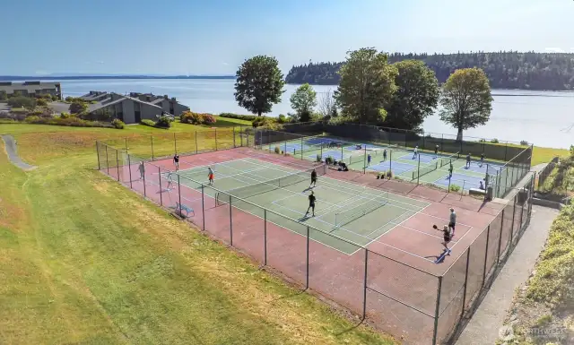 There is an avid Pickleball club in Port Ludlow, too!