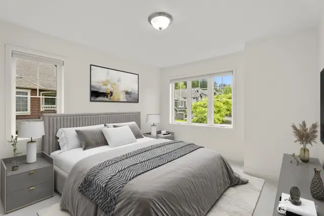 Virtually staged to show an example of how the space could be used.