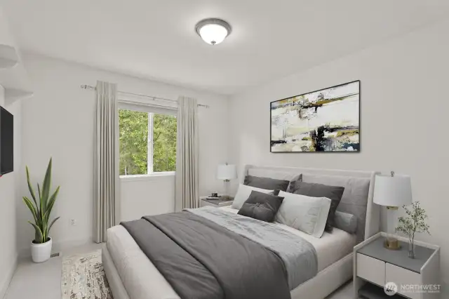 Virtually staged to show an example of how the space could be used.
