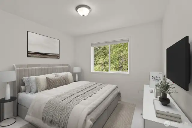 Virtually staged to show an example of how the space could be used.