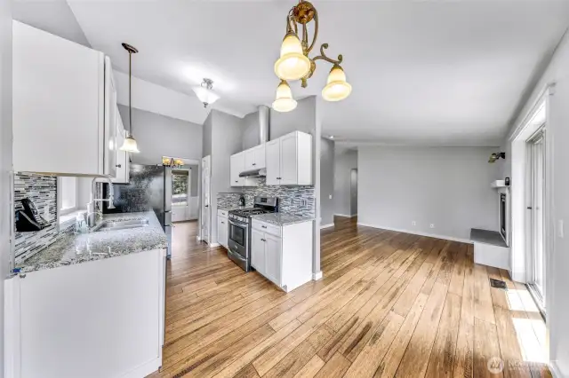 Kitchen with updated touches throughout