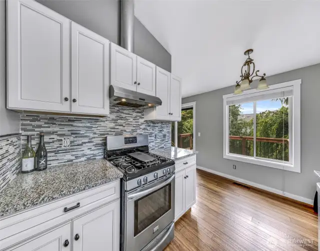 Counter space for all your cooking and baking needs