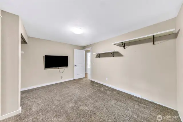 Third bedroom with large closet