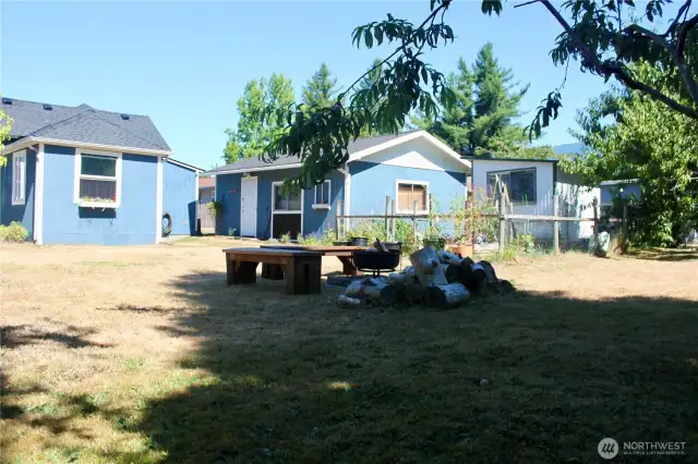 back yard view