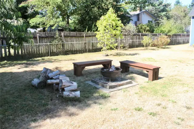 fire sitting area
